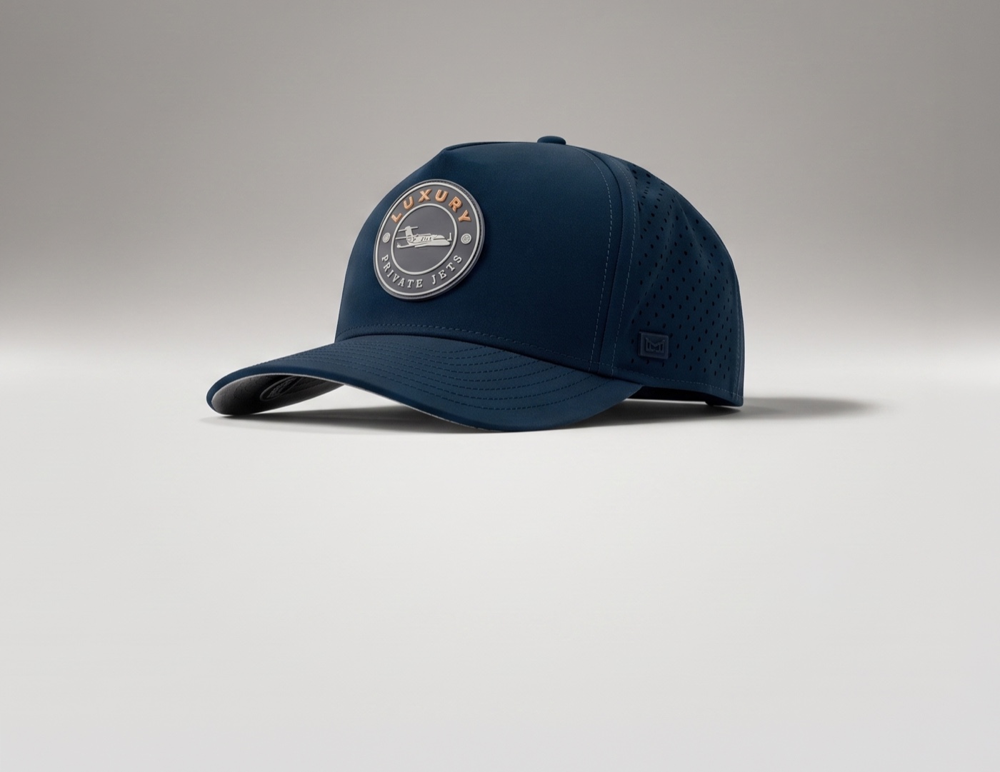 Luxury Aircraft navy cap with embroidered patch