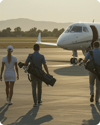 Golf Trip Private Jet Charter