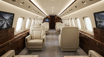 Comfort luxury private jet charter